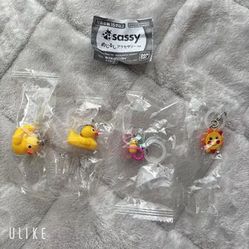 BANDAI sassy 캡슐 토이 4세트