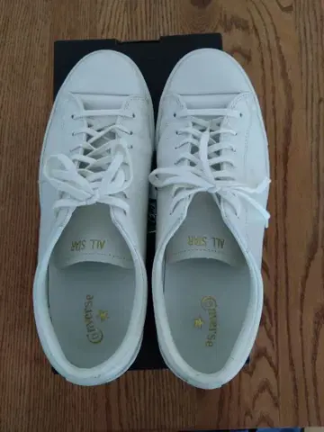 Converse 올스타 쿠페 화이트 가죽 스니커즈