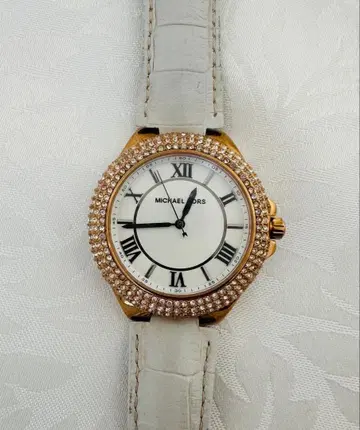 MICHAEL KORS 스톤 장식 손목시계