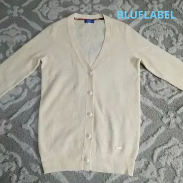 BLUE LABEL 가디건 사이즈 38 아이보리