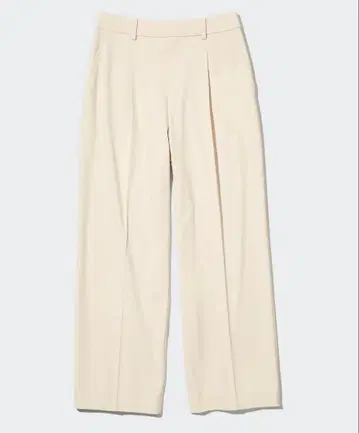 UNIQLO 턱 와이드 팬츠