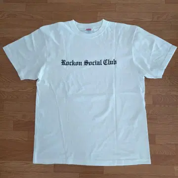 Rockon Social Club 화이트 T셔츠 XL