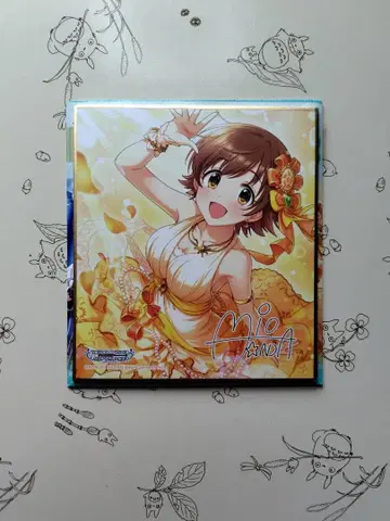 혼다 미오 아이돌 마스터 신데렐라 걸스 미니 색지 컬렉션