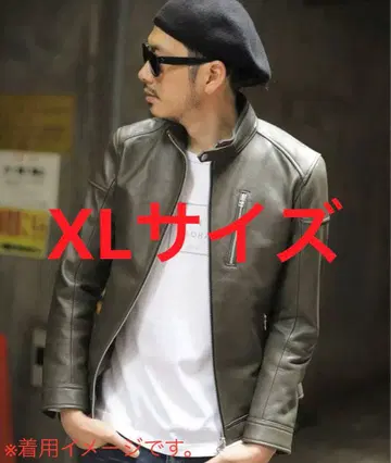 새상품급 레어 XL Rattle Trap 양가죽 싱글 라이더 자켓