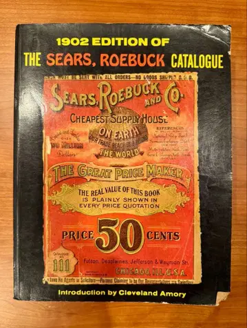 1902년판 Sears Roebuck 카탈로그 복각본