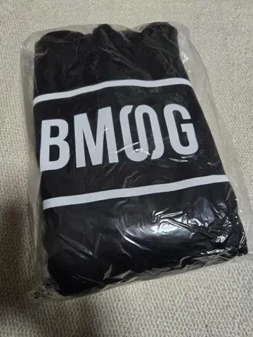 BMSG 로고 후드티 XL 블랙