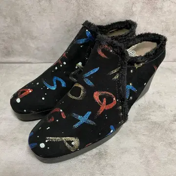 [뷰포트] (24.5) 뮬 내 보아 알파벳 웨지솔