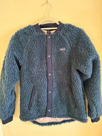 patagonia 키즈 레트로 보머 X 플리스 자켓 XXL 네이비