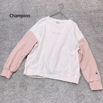 [Champion] 바이컬러 크루 맨투맨 풀오버