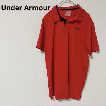 선착순 Under Armour HeatGear [ F ] 피케 셔츠 레드