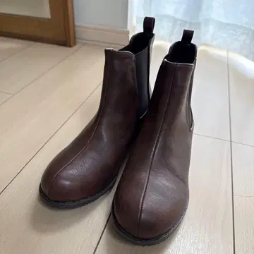 브라운 사이드 고어 숏부츠 LL