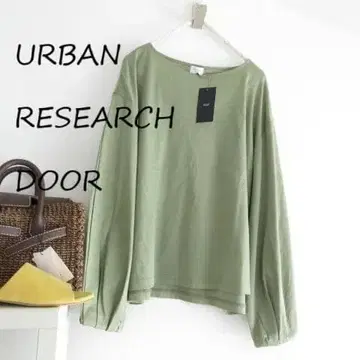 새상품 URBAN RESEARCH DOORS 턱 슬리브 긴팔 티셔츠
