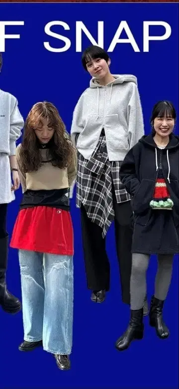 CHAMPION x JOURNAL STANDARD 후드 부착 후드티