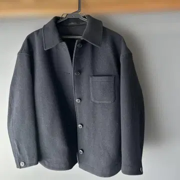 UNIQLO 오버 사이즈 숏 자켓 S 블랙