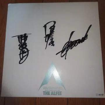 THE ALFIE 사인 색지 공식