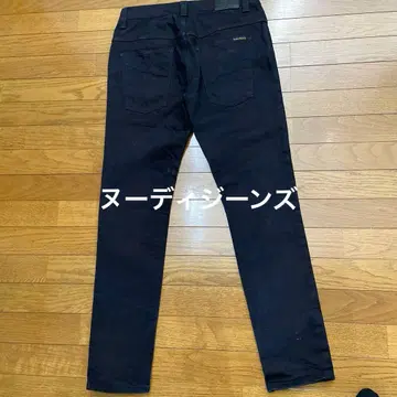 Nudie Jeans 누디진 W34 L32 블랙
