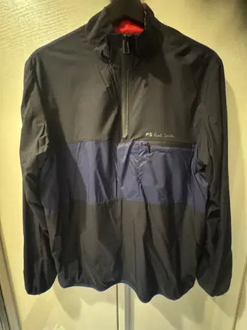 레어 Paul Smith 골프웨어 블루종 후드티 폴스미스 헬스장 스포츠