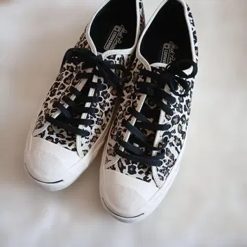 Converse Jack Purcell 레오파드 무늬 스니커즈 남성용