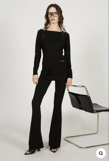 HELIOT EMIL Karst Jumpsuit 블랙 점프수트