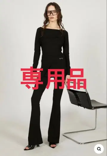 HELIOT EMIL Karst Jumpsuit 블랙 점프수트