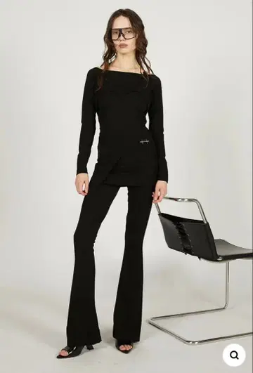 HELIOT EMIL Karst Jumpsuit 블랙 점프수트