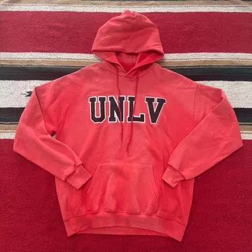 JANSPORT L 사이즈 페이드 후드티 UNLV 빨간색