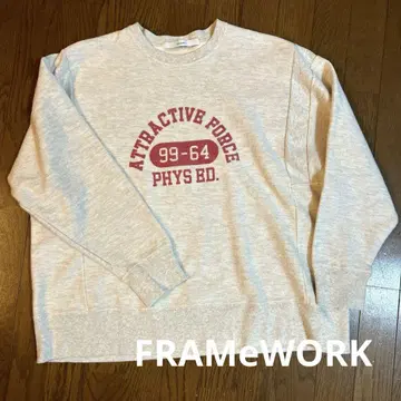 FRAMeWORK 프린트 맨투맨