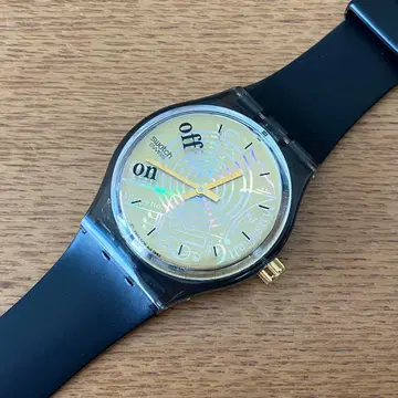 미사용 작동품 swatch MusiCall 스와치 쿼츠 손목시계