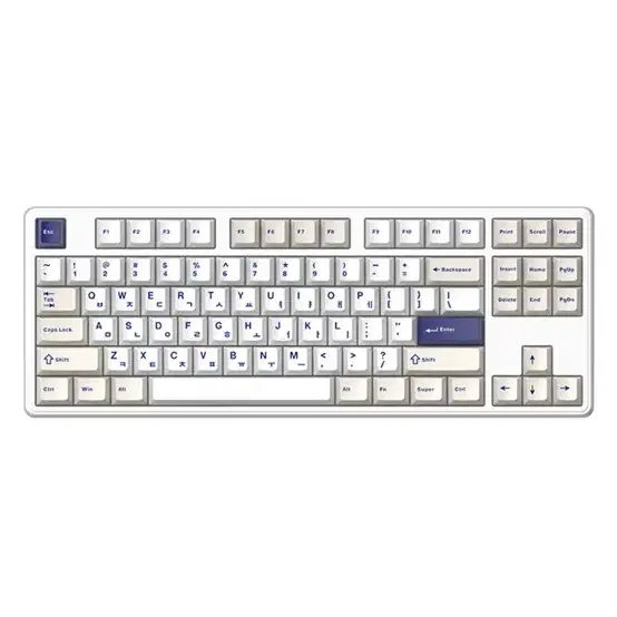 Hansung Computer Keyboard GK797 PRO Eggstone Dogak