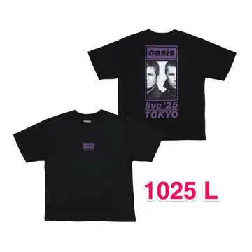 Oasis 회장 한정판 1025 T셔츠 L사이즈 오아시스