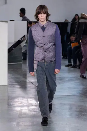 Paul Smith 24aw 퍼플 스트레이트 데님 버튼 플라이
