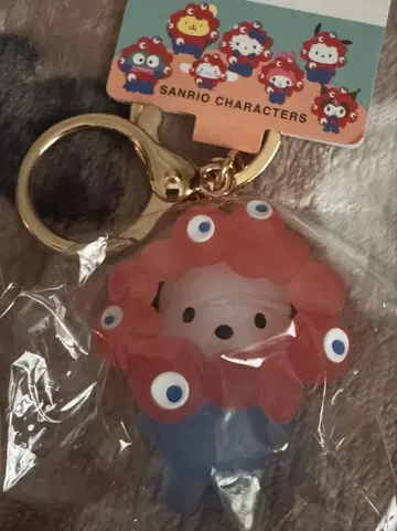 오사카 만박 산리오  키링 클리어 포차코