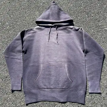 50s 60s 후드티 HANES XL 선페이드 퍼플네이비