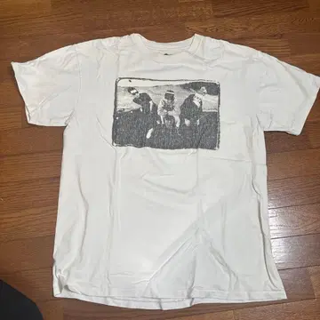 BEASTIE BOYS 그래픽 T셔츠 화이트