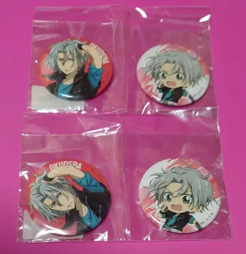 가정교사 히트맨 REBORN! 히코쿠지 고쿠데라 하야토 캔뱃지 세트