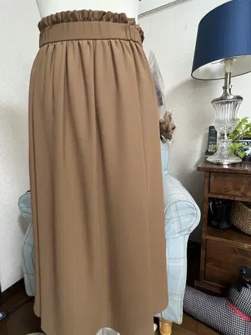 언타이틀 개더 스커트 S