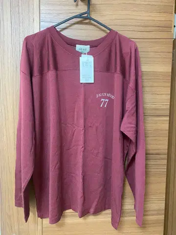 HEAR MY NAME 긴팔 베이스볼 티셔츠