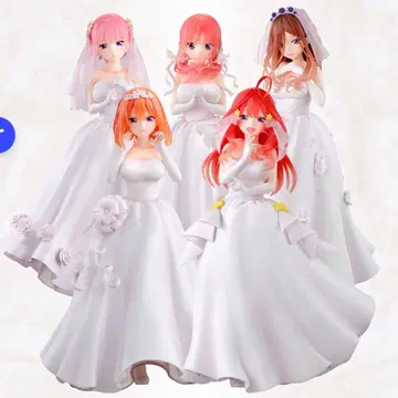 5등분의 신부 피규어 이치카 니노 미쿠 요츠바 이츠키 컴플리트