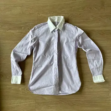 Maker's Shirt 카마쿠라 연보라 긴팔 셔츠