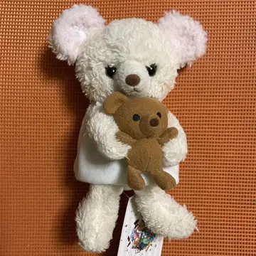 걸리시 베어 곰 봉제 인형 화이트