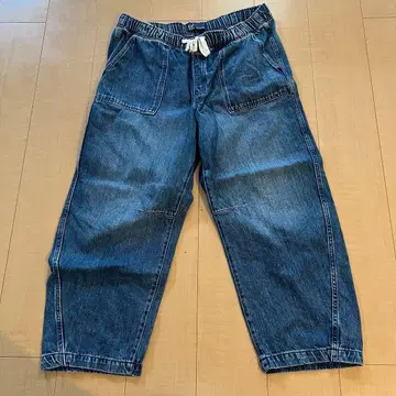 GAP 풀온 배럴 팬츠 L 데님