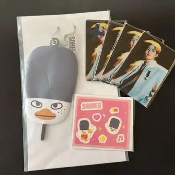 SOHEE 소희 키링 클리어 카드 스티커