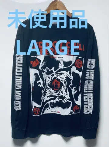 미사용품 RED HOT CHILI PEPPERS L/S TEE 1