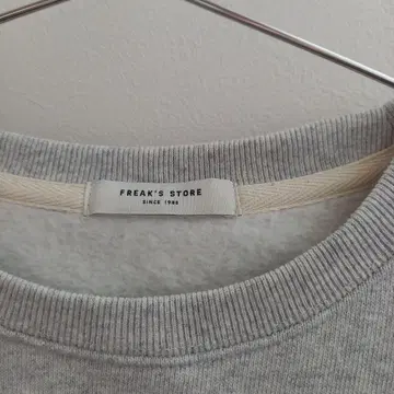 FREAK'S STORE 그레이 맨투맨 프리 사이즈