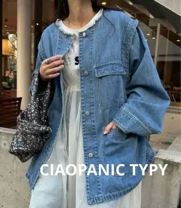 CIAOPANIC TYPY 멀티 웨이 데님 워크 자켓