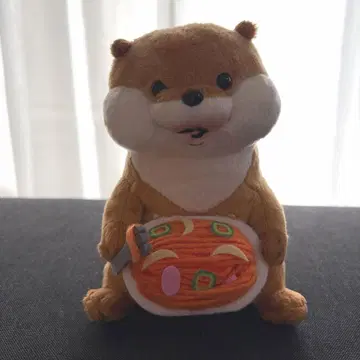 귀여운 거짓말의 수달 나폴리탄 봉제 인형