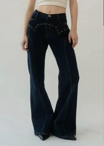 크누스머프 Knuth Marf 벨보텀 데님 팬츠 플레어