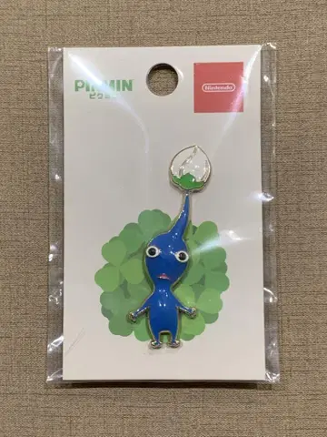 PIKMIN 피크민 파랑 배지 Nintendo 한정판