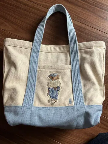 [ 새상품급 ] 폴로베어 토트 랄프 로렌 스카이블루