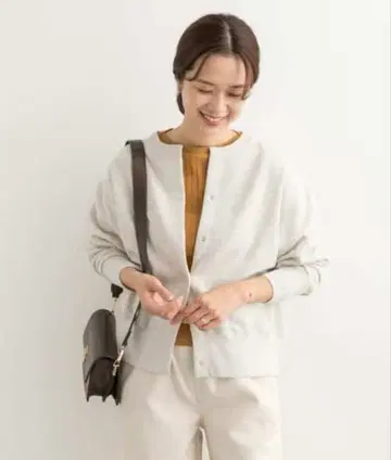 어반 리서치 도어즈 맨투맨 긴팔 가디건 오트밀 M